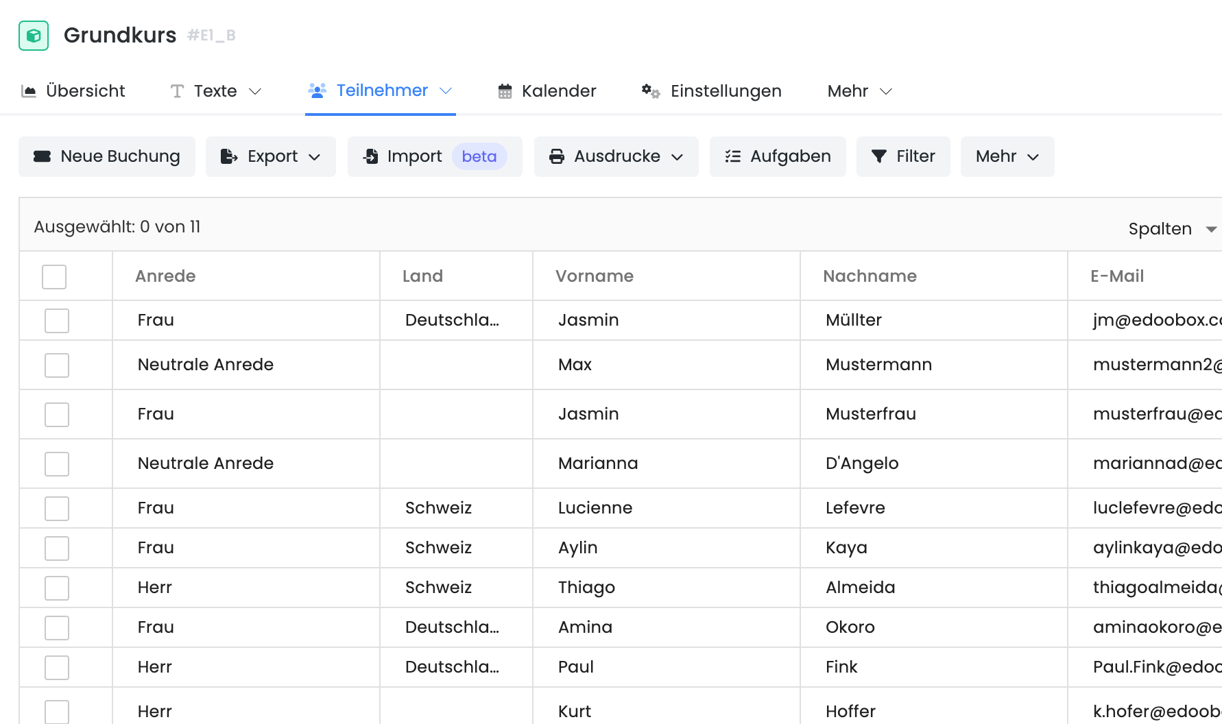 Release Mai 2025 | edoobox Online-Buchungssystem