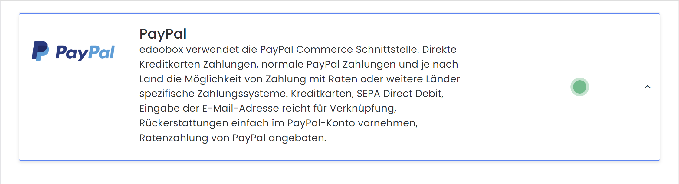 A payment system with many options - PayPal Checkout
